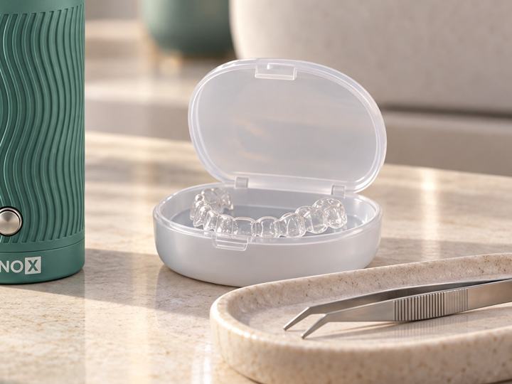 Concept image: Retainers and mouthguards